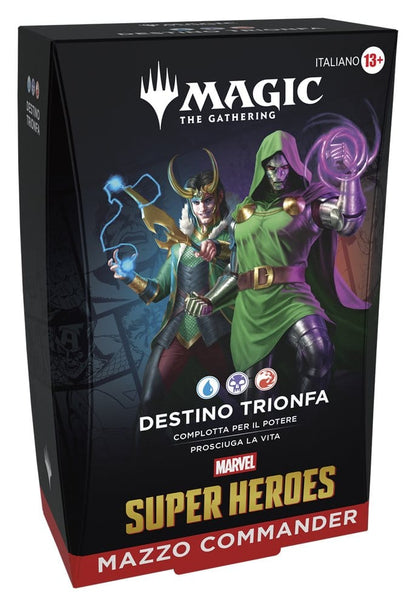 Magic the Gathering Marvel Super Heroes Commander Decks Umkarton (4) italienisch Image 11