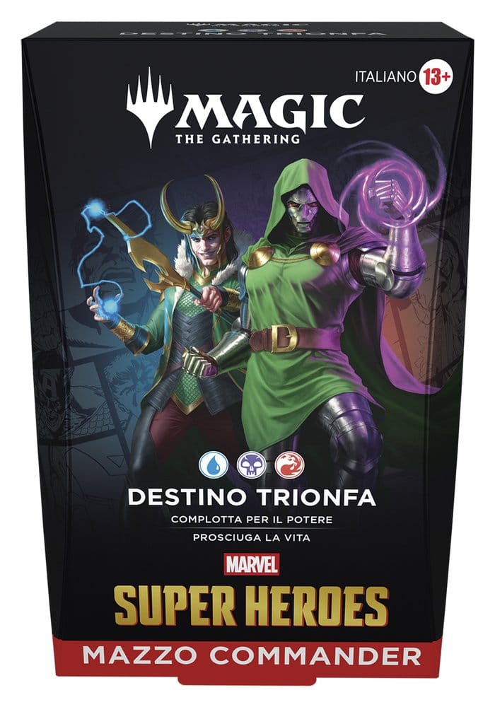 Magic the Gathering Marvel Super Heroes Commander Decks Umkarton (4) italienisch Image 12