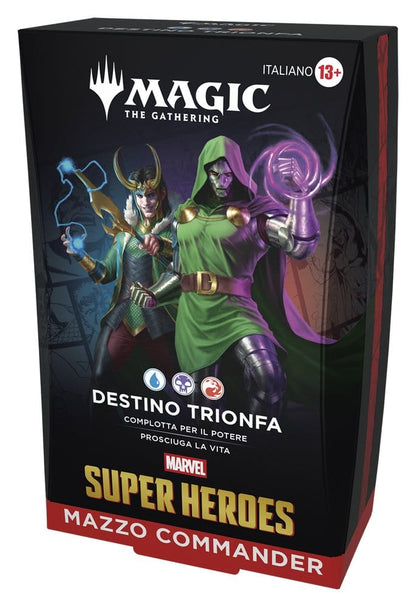 Magic the Gathering Marvel Super Heroes Commander Decks Umkarton (4) italienisch Image 13