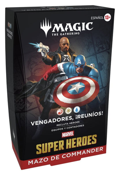 Magic the Gathering Marvel Super Heroes Commander Decks Umkarton (4) spanisch Image 2