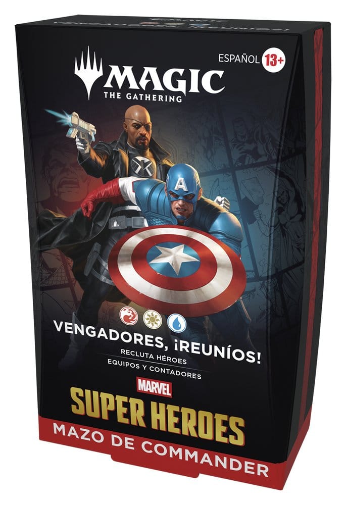 Magic the Gathering Marvel Super Heroes Commander Decks Umkarton (4) spanisch Image 4