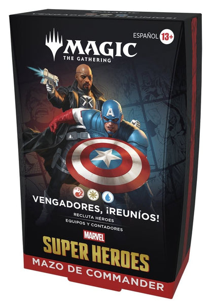 Magic the Gathering Marvel Super Heroes Commander Decks Umkarton (4) spanisch Image 4