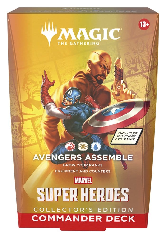 Magic the Gathering Marvel Super Heroes Collector's Edition Commander Decks Umkarton (4) englisch Image 3