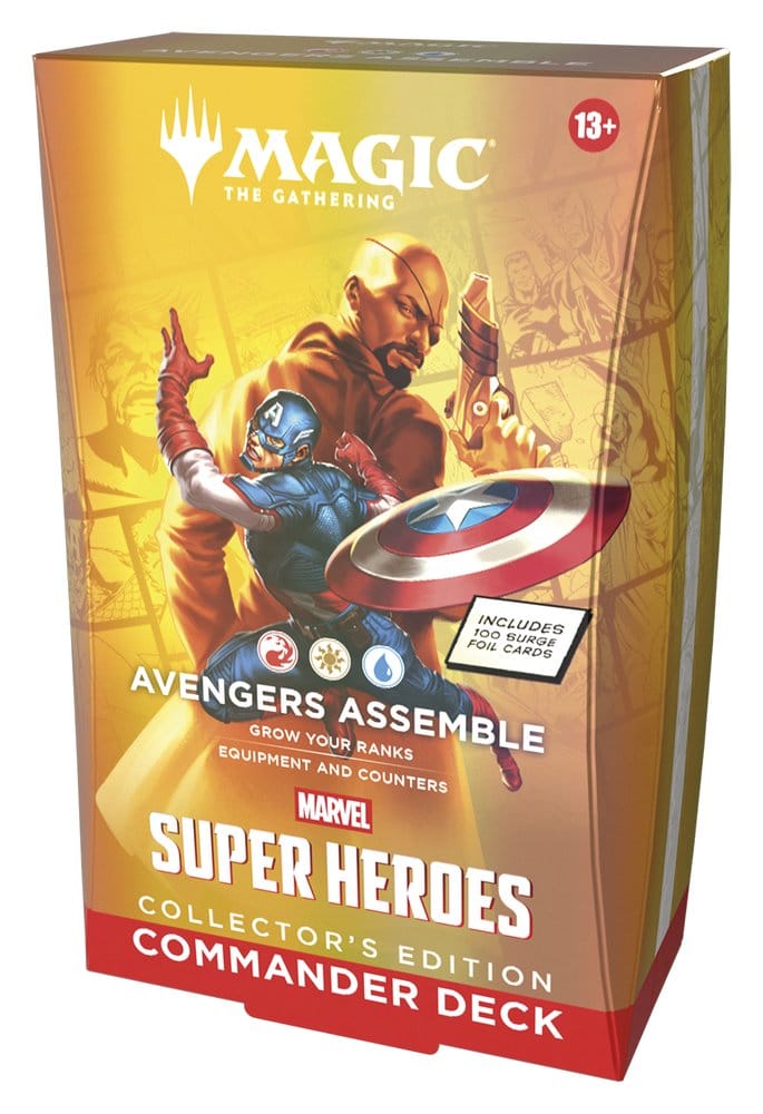Magic the Gathering Marvel Super Heroes Collector's Edition Commander Decks Umkarton (4) englisch Image 4