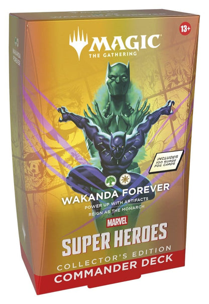 Magic the Gathering Marvel Super Heroes Collector's Edition Commander Decks Umkarton (4) englisch Image 5