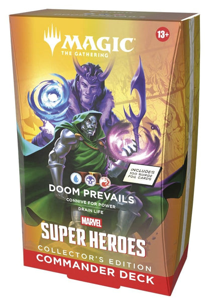 Magic the Gathering Marvel Super Heroes Collector's Edition Commander Decks Umkarton (4) englisch Image 13