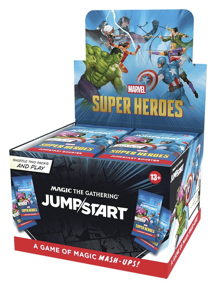 Magic the Gathering Marvel Super Heroes Jumpstart Booster Display (24) englisch Image 1