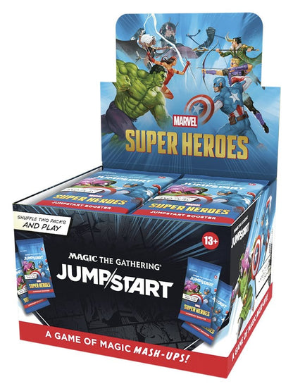 Magic the Gathering Marvel Super Heroes Jumpstart Booster Display (24) englisch Image 1