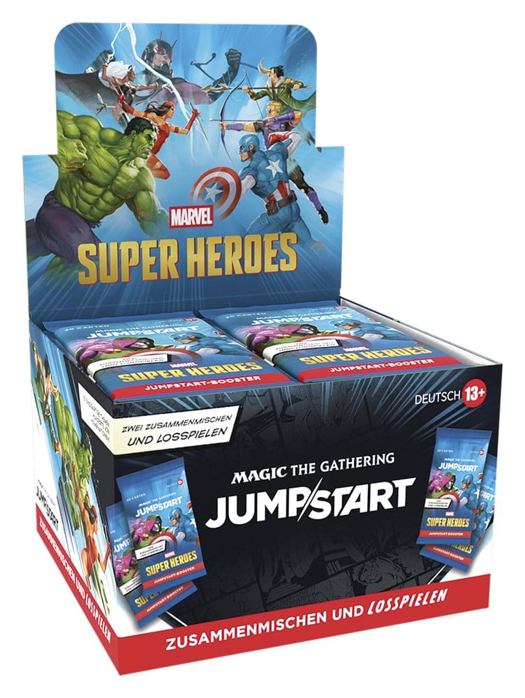 Magic the Gathering Marvel Super Heroes Jumpstart Booster Display (24) deutsch Image 5