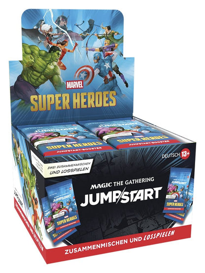 Magic the Gathering Marvel Super Heroes Jumpstart Booster Display (24) deutsch Image 5