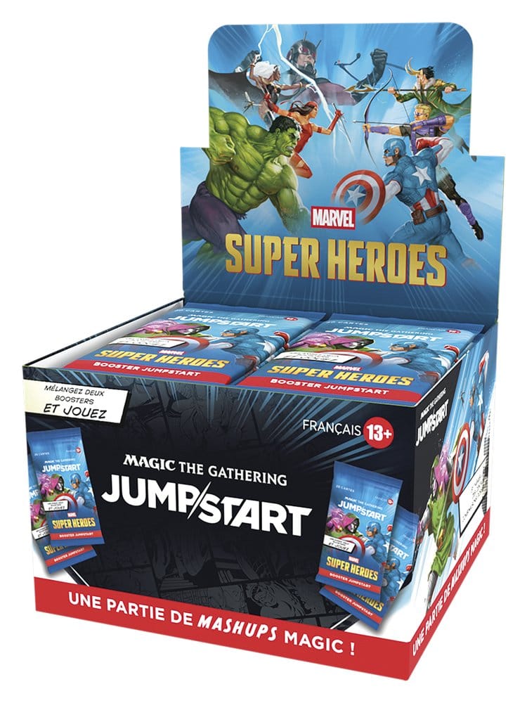 Magic the Gathering Marvel Super Heroes Jumpstart Booster Display (24) französisch Image 1