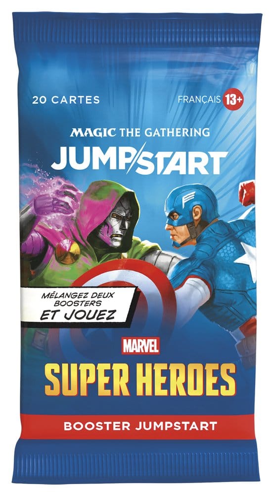 Magic the Gathering Marvel Super Heroes Jumpstart Booster Display (24) französisch Image 3