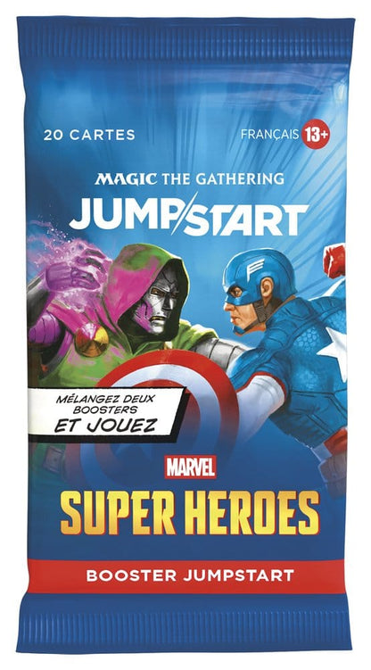 Magic the Gathering Marvel Super Heroes Jumpstart Booster Display (24) französisch Image 3