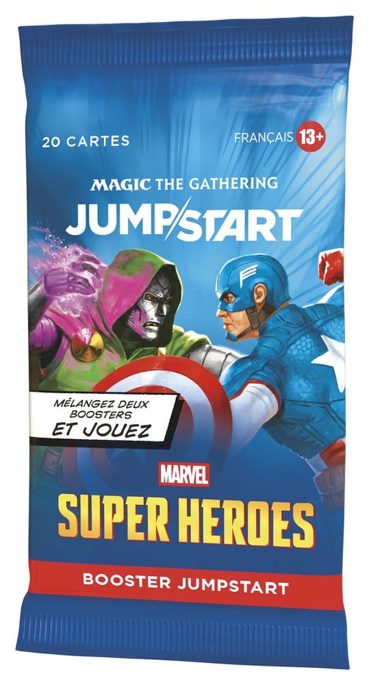Magic the Gathering Marvel Super Heroes Jumpstart Booster Display (24) französisch Image 4