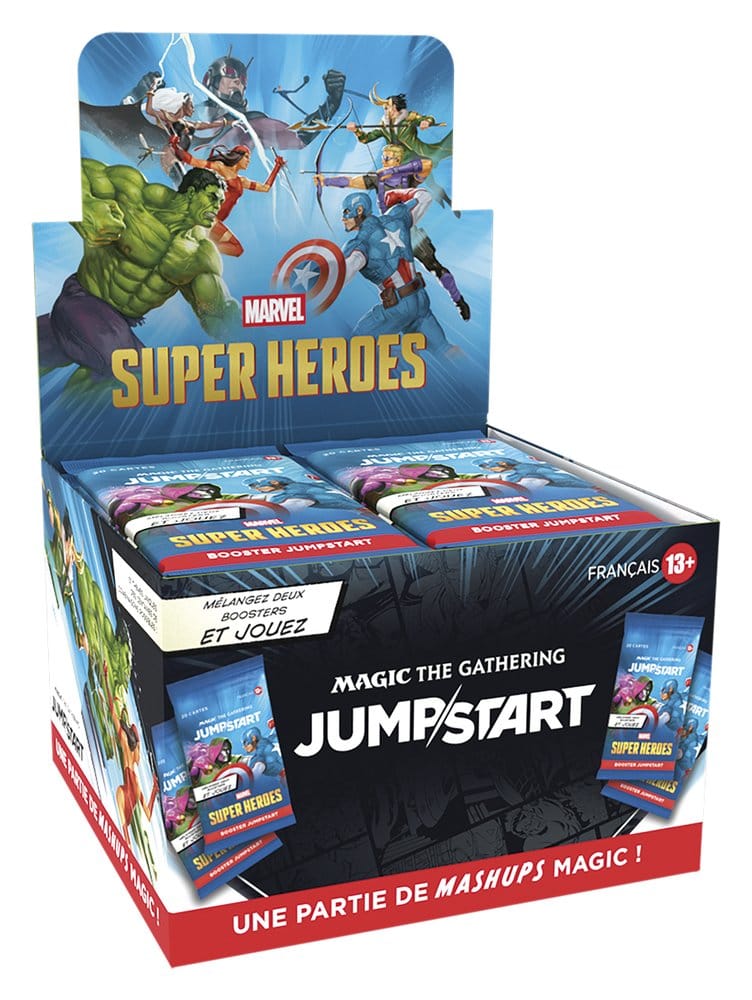 Magic the Gathering Marvel Super Heroes Jumpstart Booster Display (24) französisch Image 5