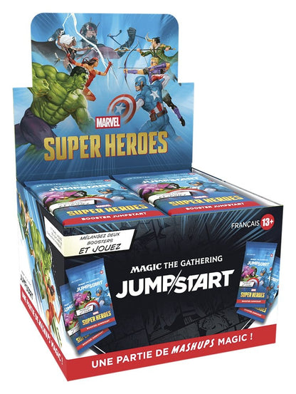 Magic the Gathering Marvel Super Heroes Jumpstart Booster Display (24) französisch Image 5