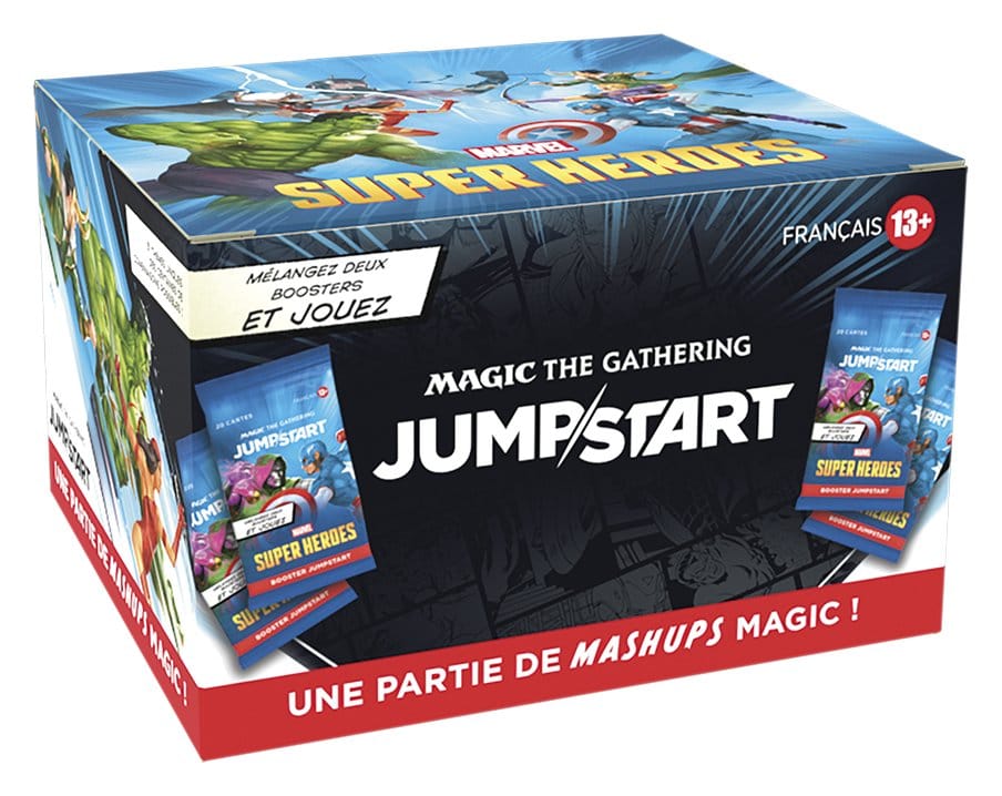 Magic the Gathering Marvel Super Heroes Jumpstart Booster Display (24) französisch Image 7