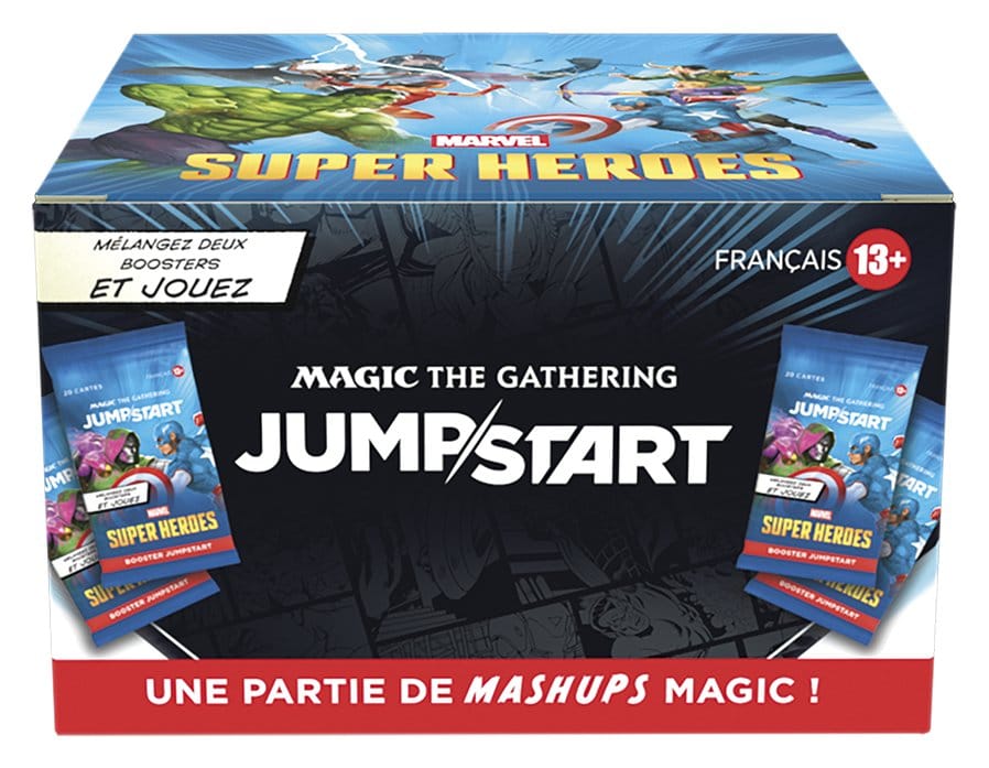 Magic the Gathering Marvel Super Heroes Jumpstart Booster Display (24) französisch Image 8