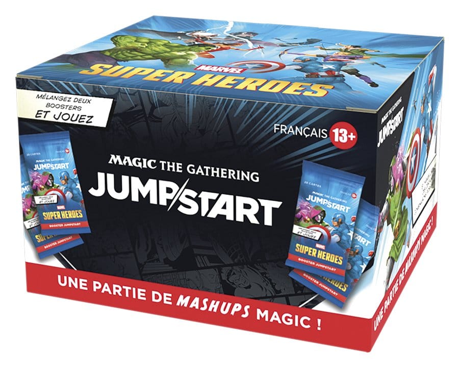 Magic the Gathering Marvel Super Heroes Jumpstart Booster Display (24) französisch Image 9