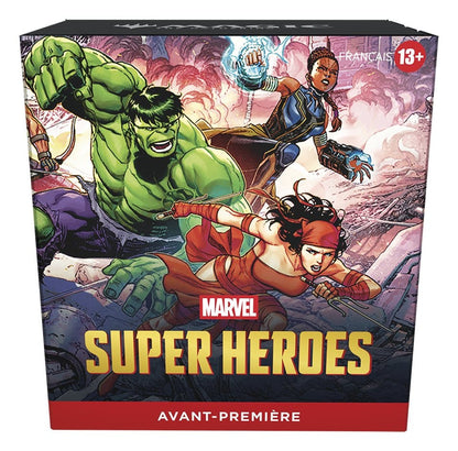 Magic the Gathering Marvel Super Heroes Prerelease Packs Umkarton (15) französisch Image 3