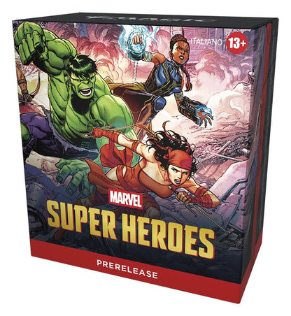 Magic the Gathering Marvel Super Heroes Prerelease Packs Umkarton (15) italienisch Image 1