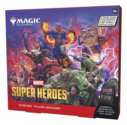 Magic the Gathering Marvel Super Heroes Szenenboxen Display (4) englisch Image 7