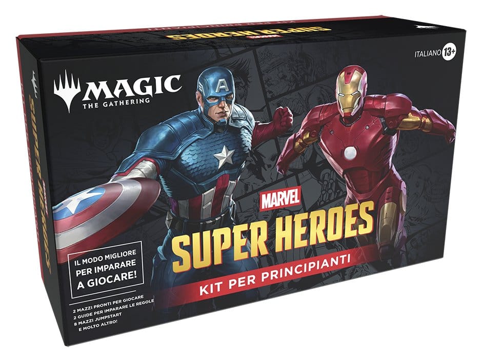 Magic the Gathering Marvel Super Heroes Einsteigerboxen Umkarton (3) italienisch Image 2