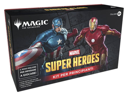 Magic the Gathering Marvel Super Heroes Einsteigerboxen Umkarton (3) italienisch Image 2