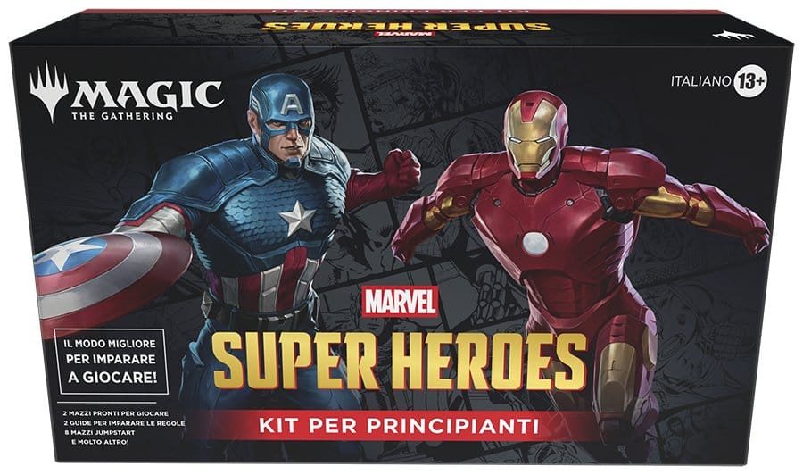 Magic the Gathering Marvel Super Heroes Einsteigerboxen Umkarton (3) italienisch Image 3
