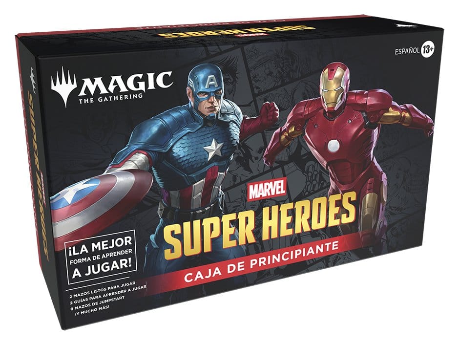 Magic the Gathering Marvel Super Heroes Einsteigerboxen Umkarton (3) spanisch Image 2