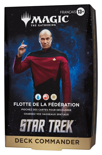 Magic the Gathering Star Trek Commander-Decks Umkarton (4) französisch Image 2