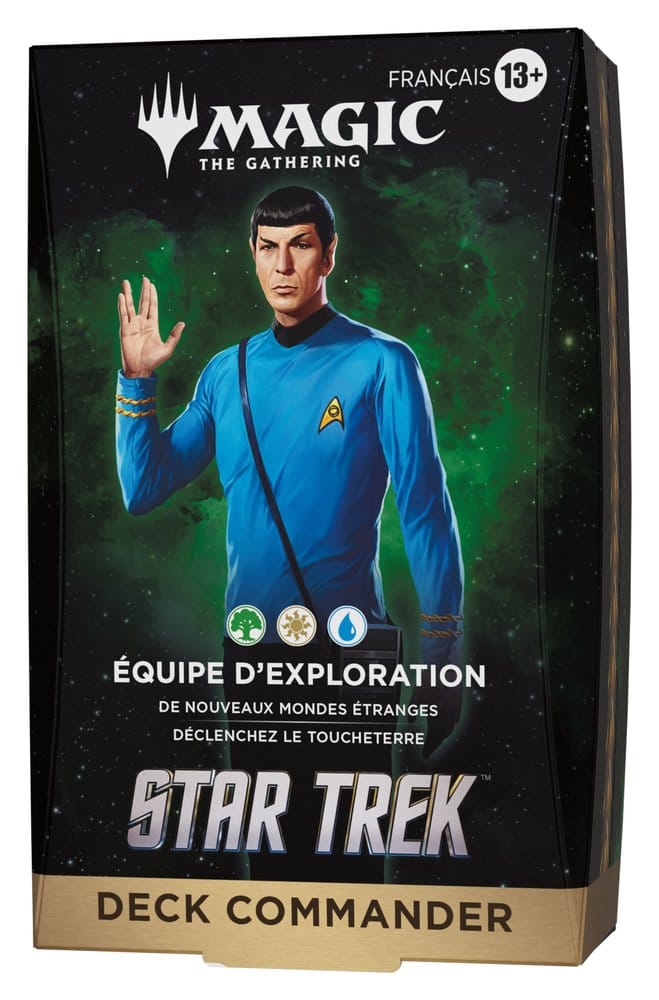 Magic the Gathering Star Trek Commander-Decks Umkarton (4) französisch Image 3
