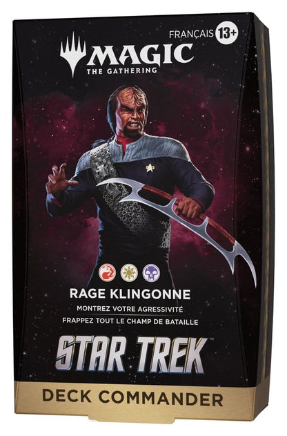 Magic the Gathering Star Trek Commander-Decks Umkarton (4) französisch Image 4