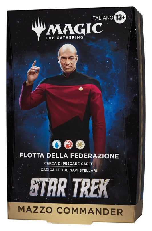 Magic the Gathering Star Trek Commander-Decks Umkarton (4) italienisch Image 2