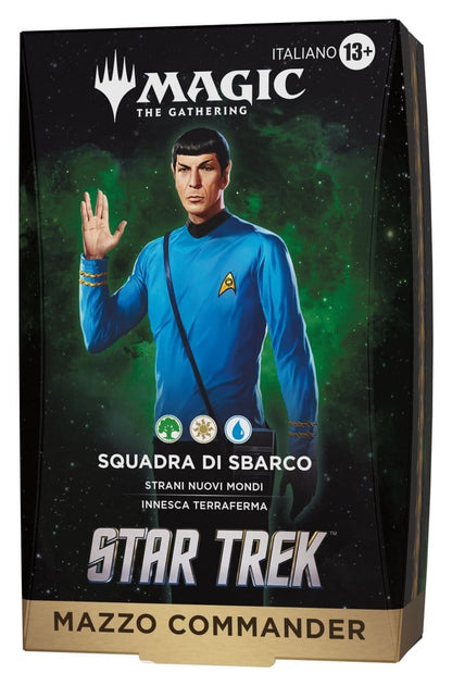 Magic the Gathering Star Trek Commander-Decks Umkarton (4) italienisch Image 3