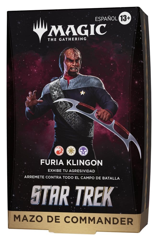 Magic the Gathering Star Trek Commander-Decks Umkarton (4) spanisch Image 4