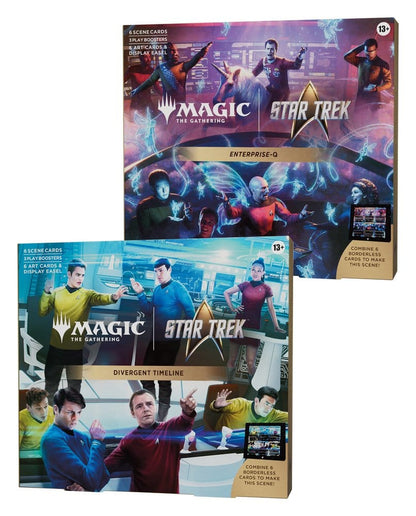 Magic the Gathering Star Trek Szenenboxen Display (4) englisch Image 1