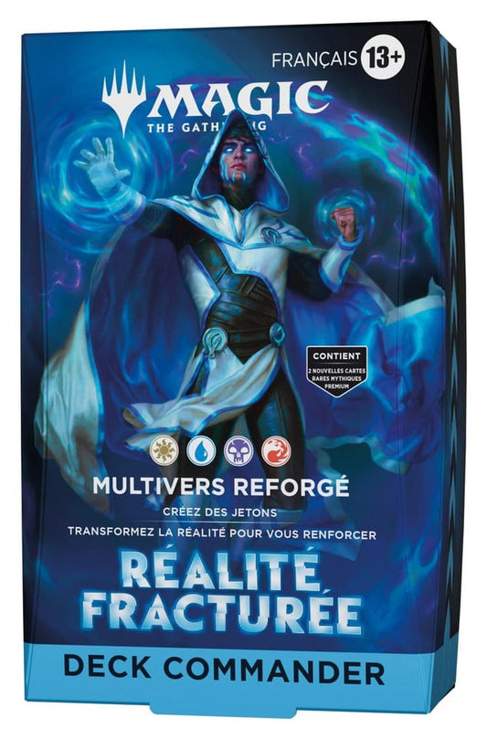 Magic the Gathering Réalité fracturée Commander Deck Multiverse Reforged Assortment (4) französisch Image 1