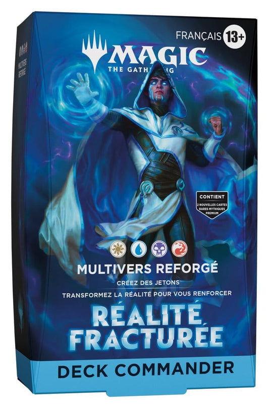 Magic the Gathering Réalité fracturée Commander Deck Multiverse Reforged Assortment (4) französisch Image 2