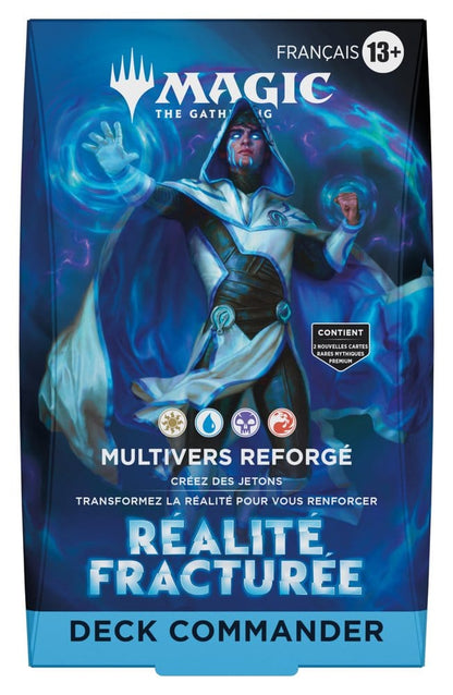 Magic the Gathering Réalité fracturée Commander Deck Multiverse Reforged Assortment (4) französisch Image 3