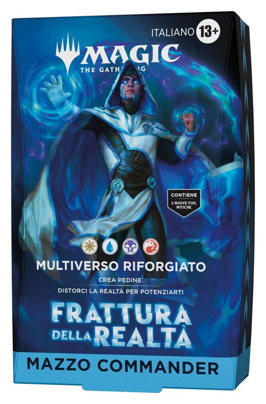 Magic the Gathering Frattura della Realtà Commander Deck Multiverse Reforged Assortment (4) italienisch Image 1