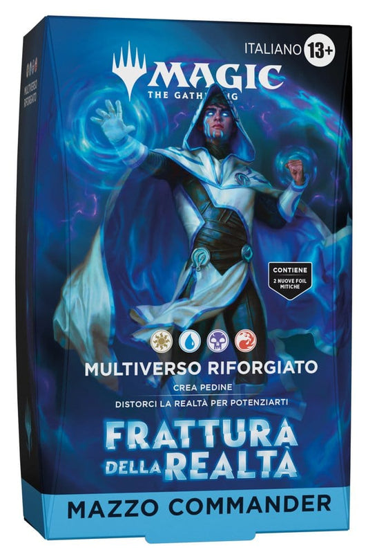 Magic the Gathering Frattura della Realtà Commander Deck Multiverse Reforged Assortment (4) italienisch Image 2