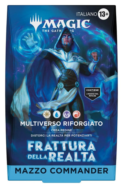 Magic the Gathering Frattura della Realtà Commander Deck Multiverse Reforged Assortment (4) italienisch Image 3
