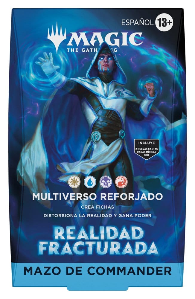 Magic the Gathering Realidad fracturada Commander Deck Multiverse Reforged Assortment (4) spanisch Image 3