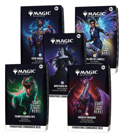 Magic the Gathering Grundstein-Commander-Decks Umkarton (5) englisch Image 1