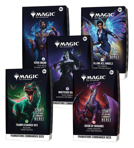 Magic the Gathering Grundstein-Commander-Decks Umkarton (5) englisch Image 1