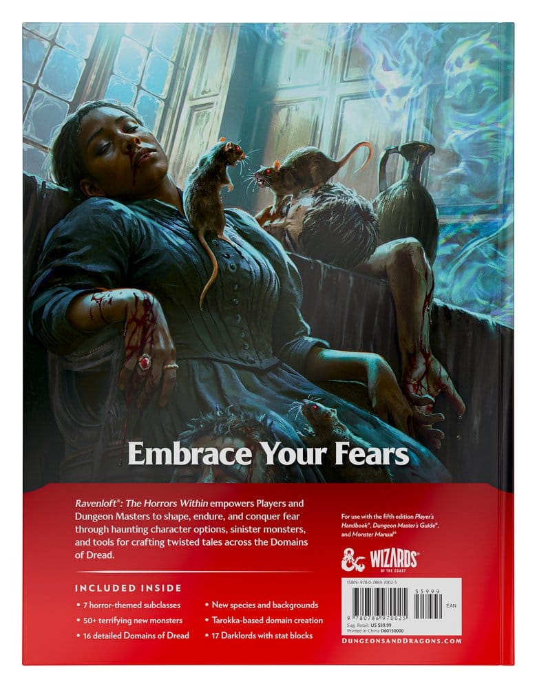 Dungeons & Dragons RPG Ravenloft: The Horrors Within Buch *Englische Version* Image 9