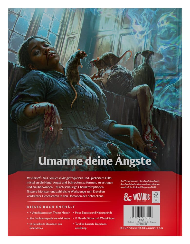Dungeons & Dragons RPG Ravenloft: Das Grauen in Dir Buch *Deutsche Version* Image 9