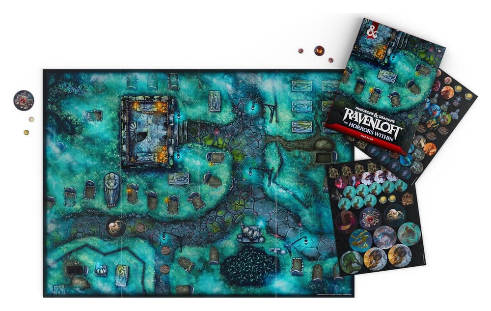 Dungeons & Dragons RPG Ravenloft: The Horrors Within Kartenpaket *Englische Version* Image 5