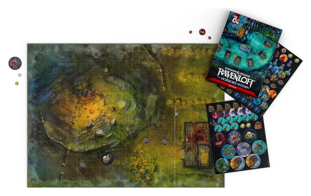 Dungeons & Dragons RPG Ravenloft: The Horrors Within Kartenpaket *Englische Version* Image 6